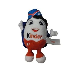 Kinder Surprise Egg Plush Toy Kids Mascot Stuartrees w/ Backpack 9"
